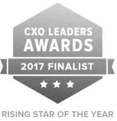 CXO Leaders Awards 2017 - Rising star of the year finalist