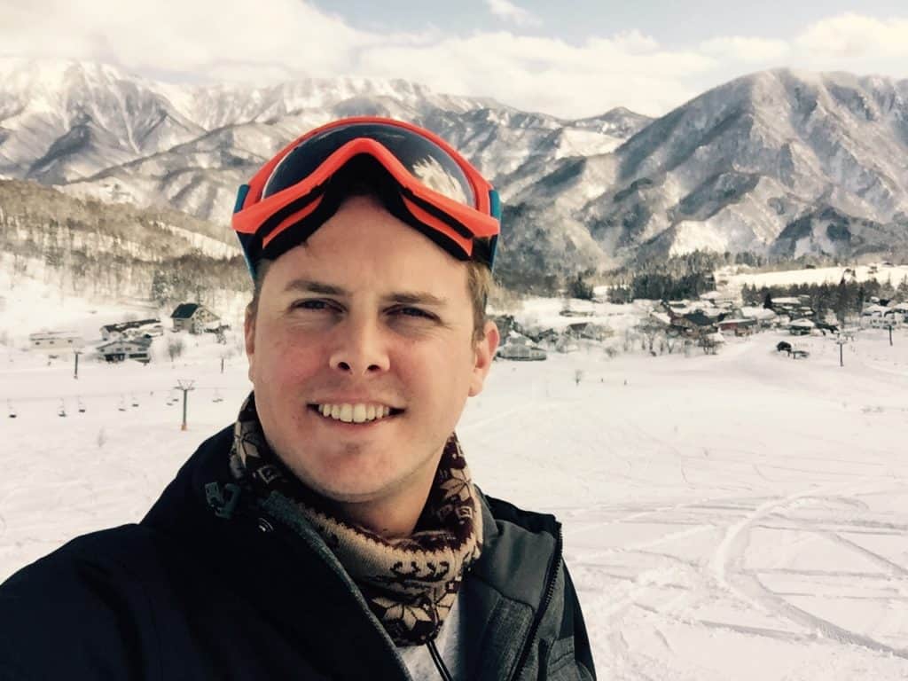 Matt in Hakuba